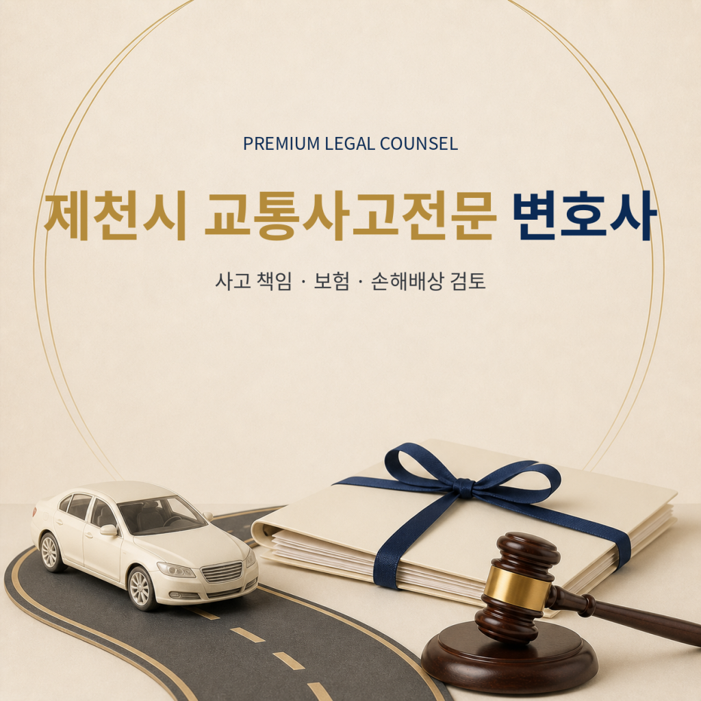 제천시 교통사고전문 변호사
